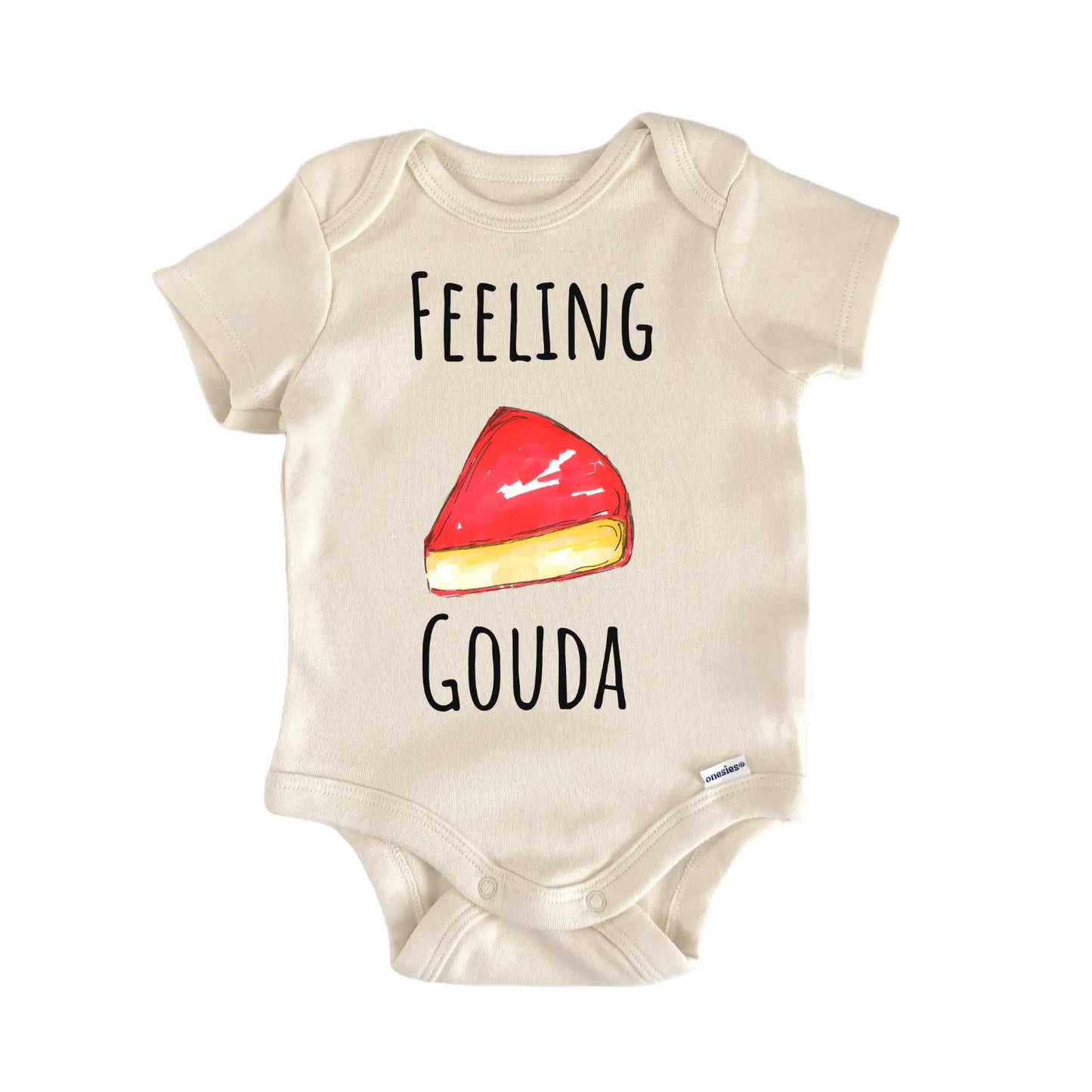 Feeling Gouda Cheese Netherlands Baby Gift Baby Bodysuit