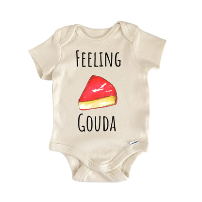 Feeling Gouda Cheese Netherlands Baby Gift Baby Bodysuit