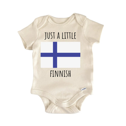 Finland Finnish Newborn Gift Baby Bodysuit
