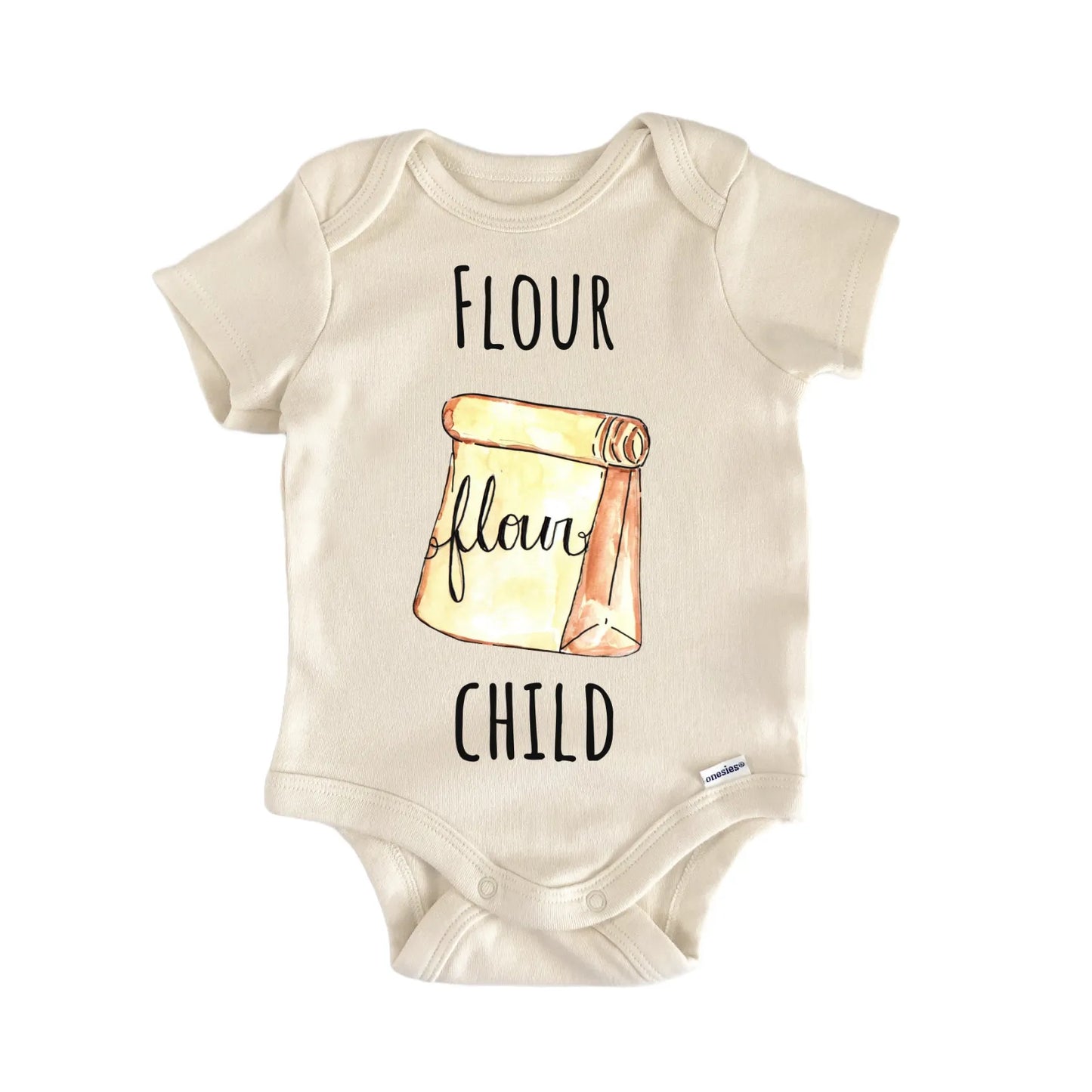 Flour Child Baking Bakery Baby Gift Baby Bodysuit