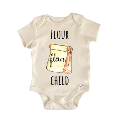 Flour Child Baking Bakery Baby Gift Baby Bodysuit