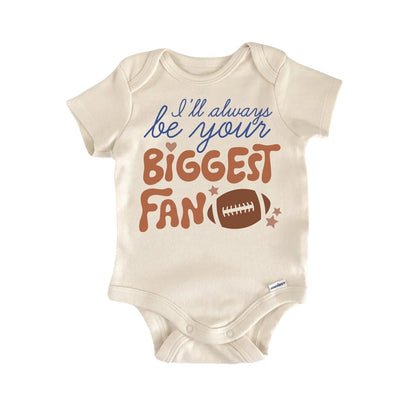 Football Biggest Fan Newborn Baby Onesie® Onesie®