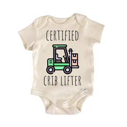 Forklift Warehouse Supply Newborn Baby Onesie® Bodysuit