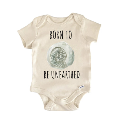 Fossil Hunter Dinosaur Prehistoric Baby Gift Baby Bodysuit