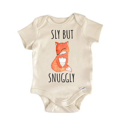 Fox Animal Sly Snuggle Baby Gift Baby Bodysuit