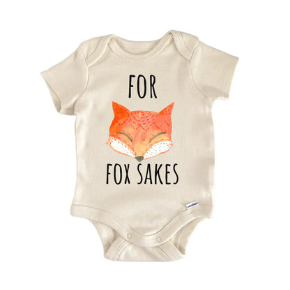 Fox Sakes Animal Woodland Baby Gift Baby Bodysuit