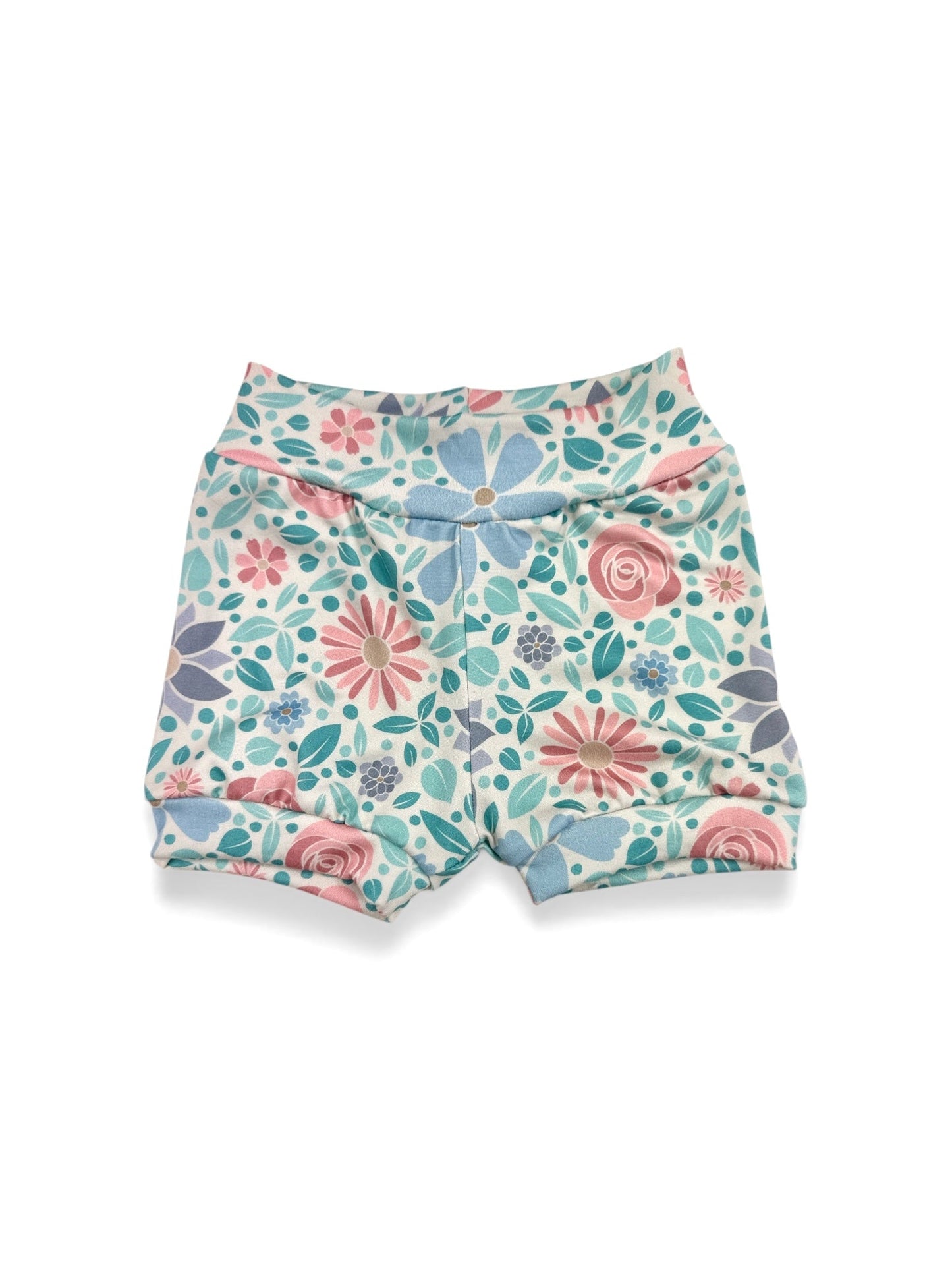 Retro Spring Floral Baby+Toddler Shorties