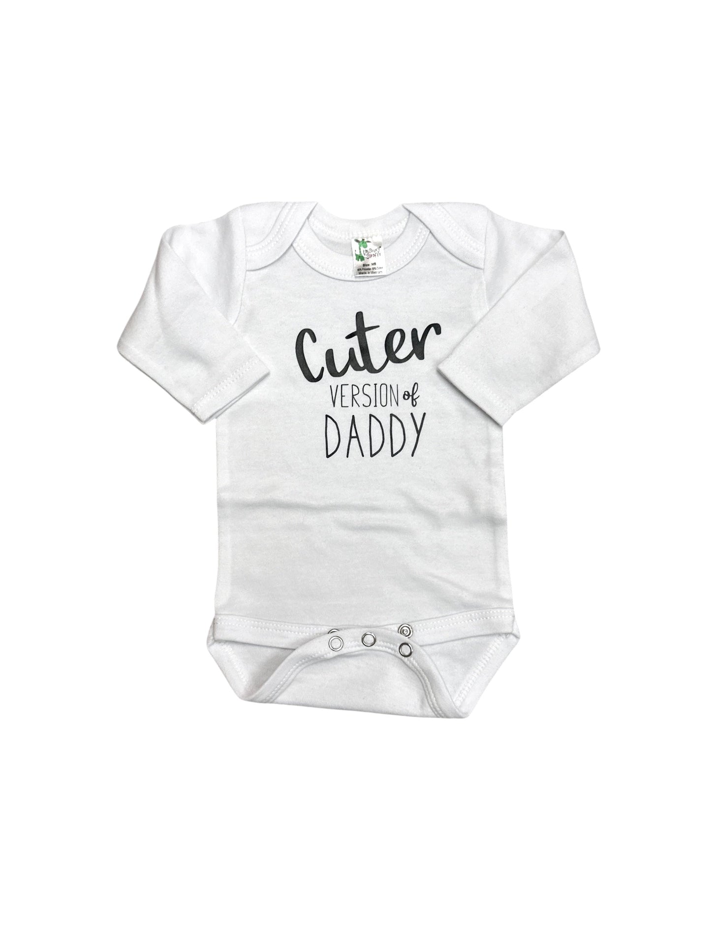 Cuter Version of Daddy • baby bodysuit