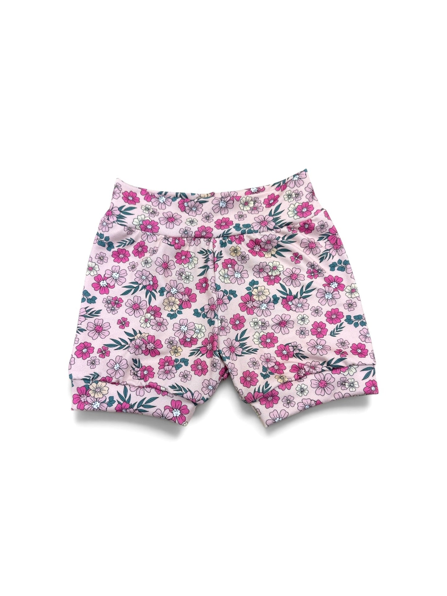 Claire Floral Baby+Toddler Shorties