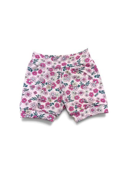 Claire Floral Baby+Toddler Shorties