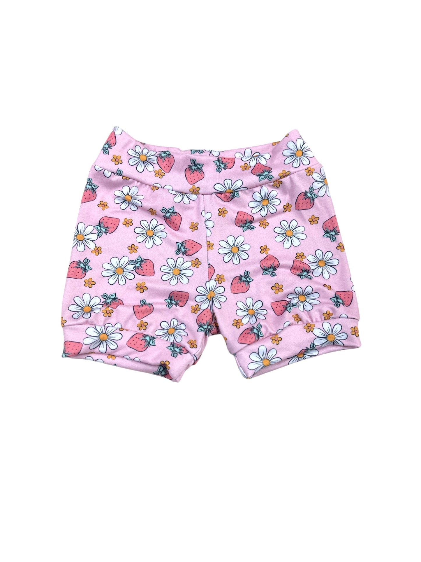 Strawberry Floral Shorties