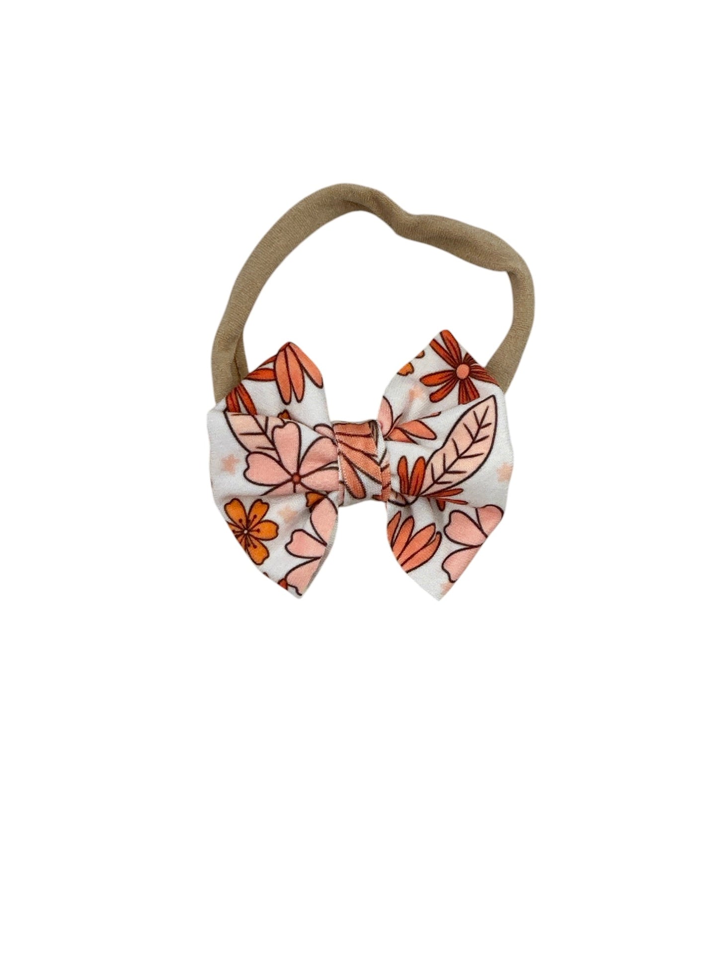 Marlene Floral Nylon Bow