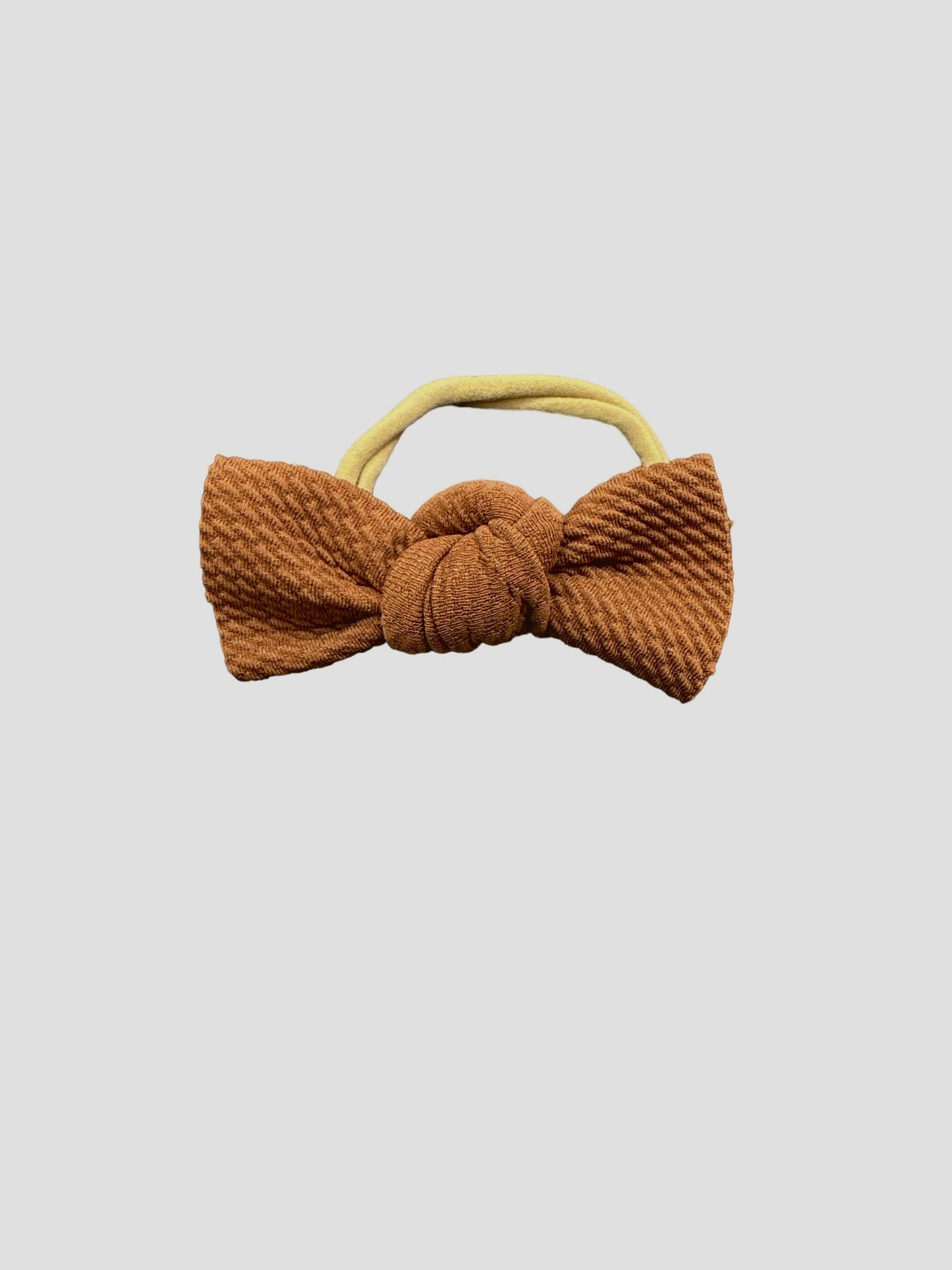 Messy Knot Nylon - Cognac
