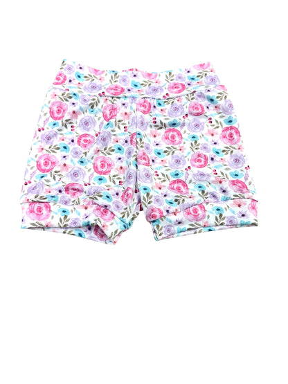 Cotton Candy Floral Shorties