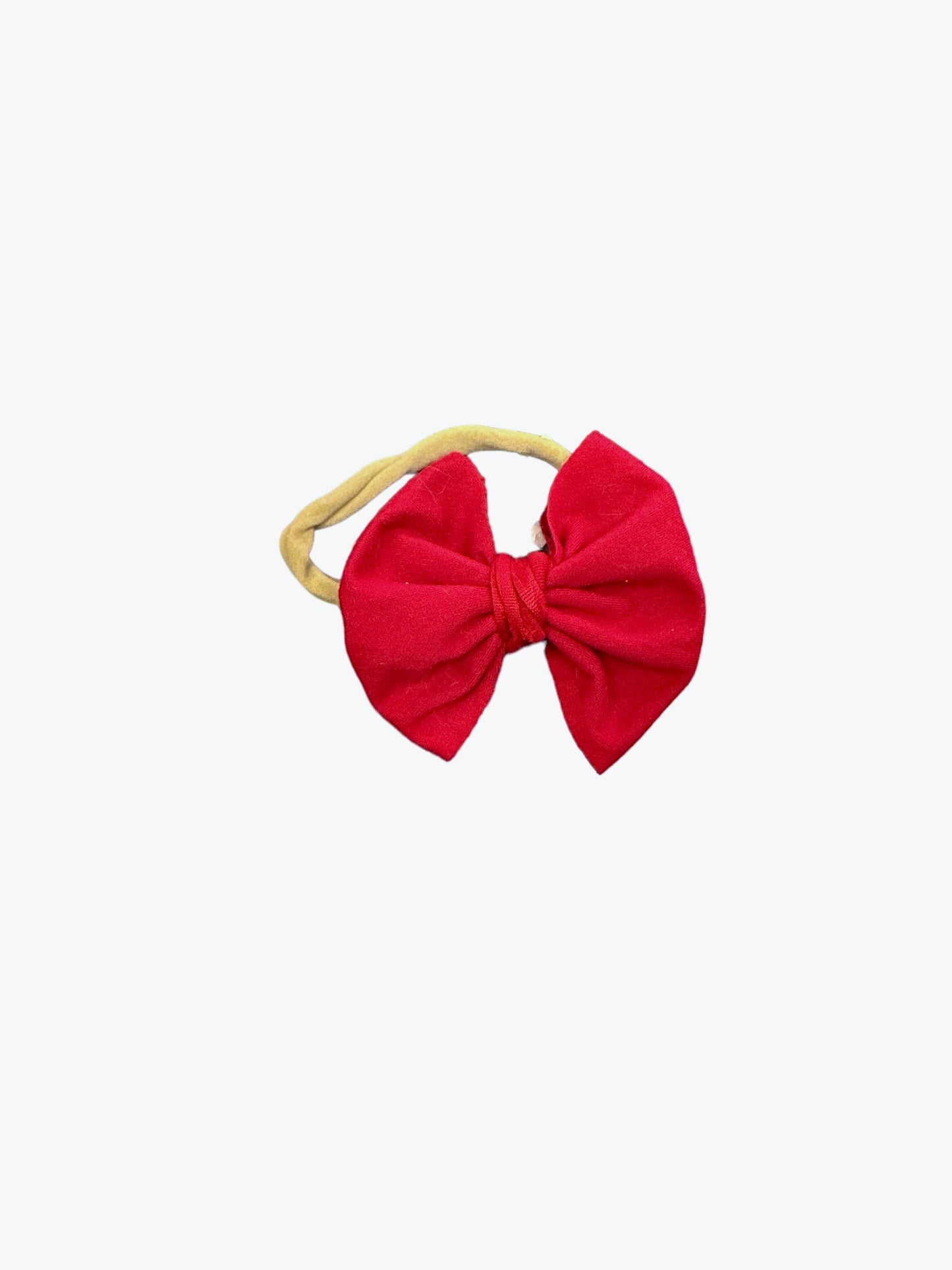Red Nylon Bow