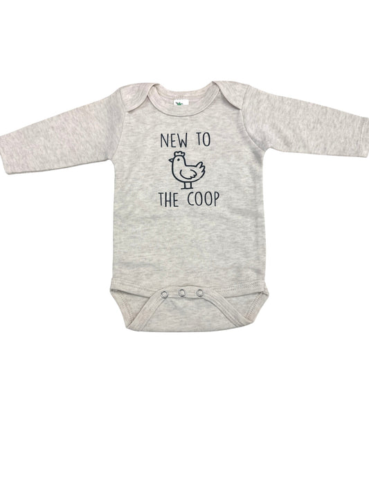 New to the Coop • baby bodysuit