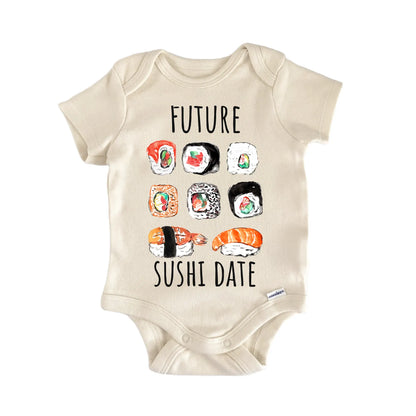 Future Sushi Sashimi Date Infant Gift Baby Bodysuit