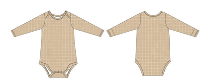 Cinnamon Cider Grid - Bodysuit