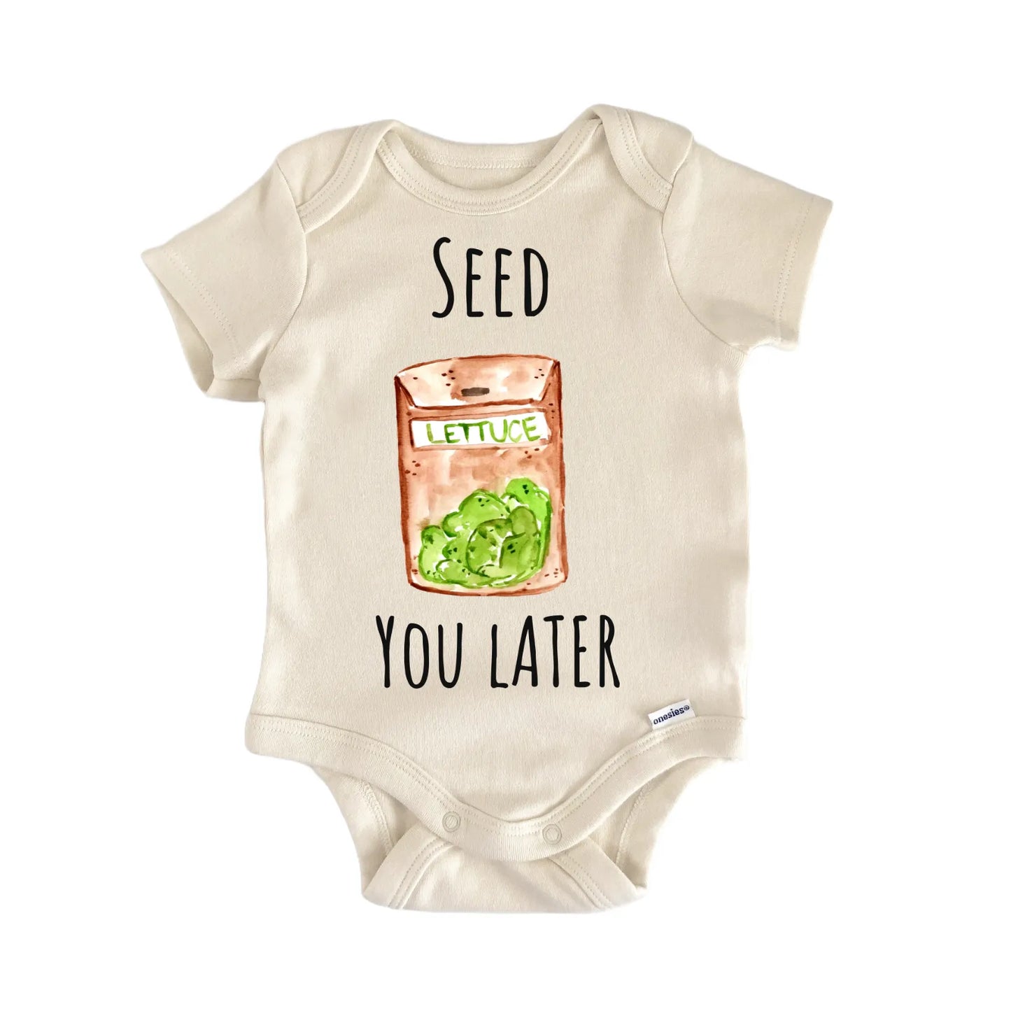 Garden Seed Sprout Gardener Farmer Infant Gift Baby Bodysuit