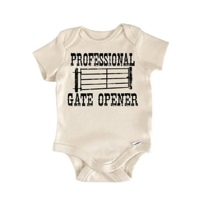 Gate Opener Farm Ranch Newborn Baby Onesie® Onesie®