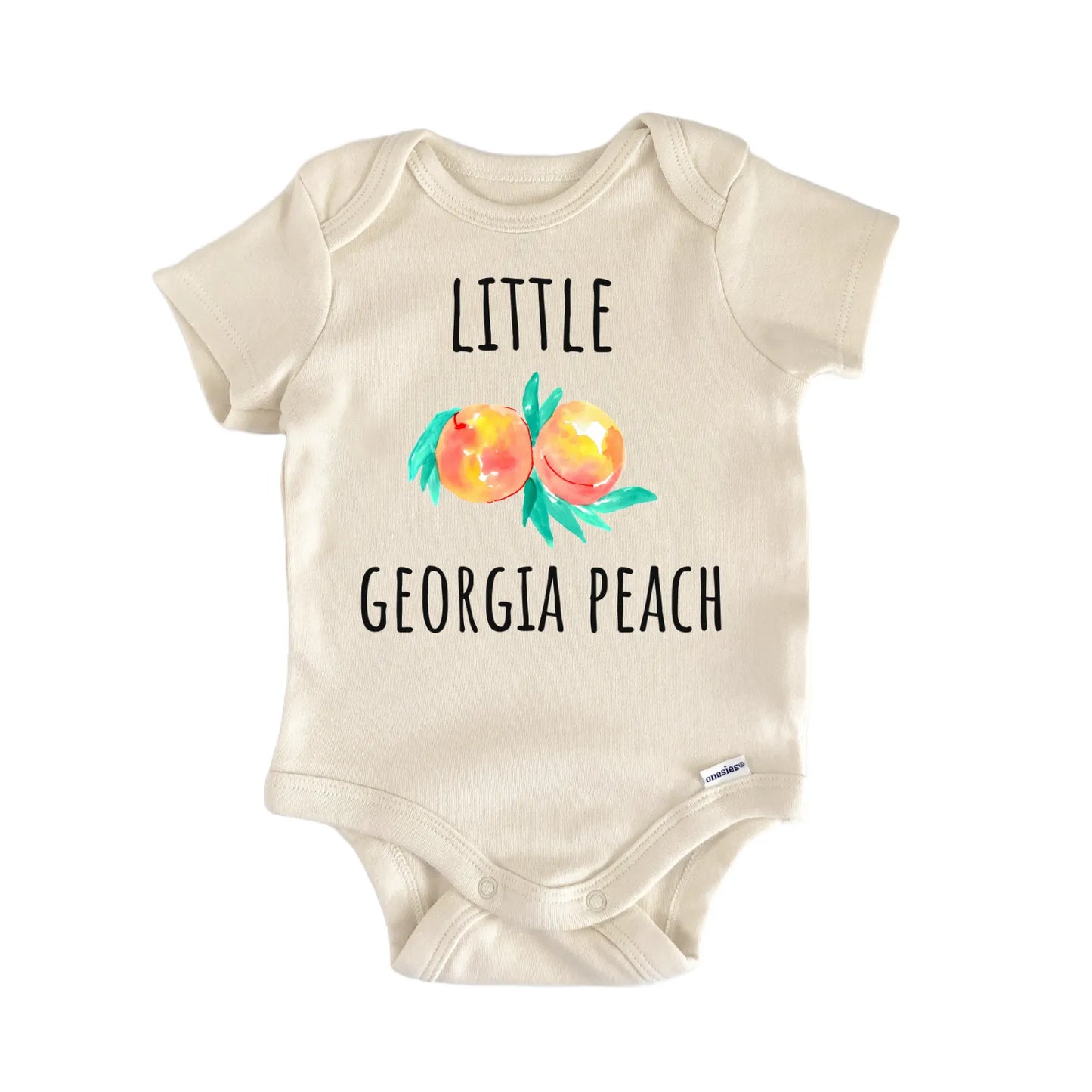 Georgia Peach Fruit Infant Gift Baby Bodysuit