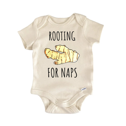 Ginger Root Tea Plant Baby Gift Baby Bodysuit