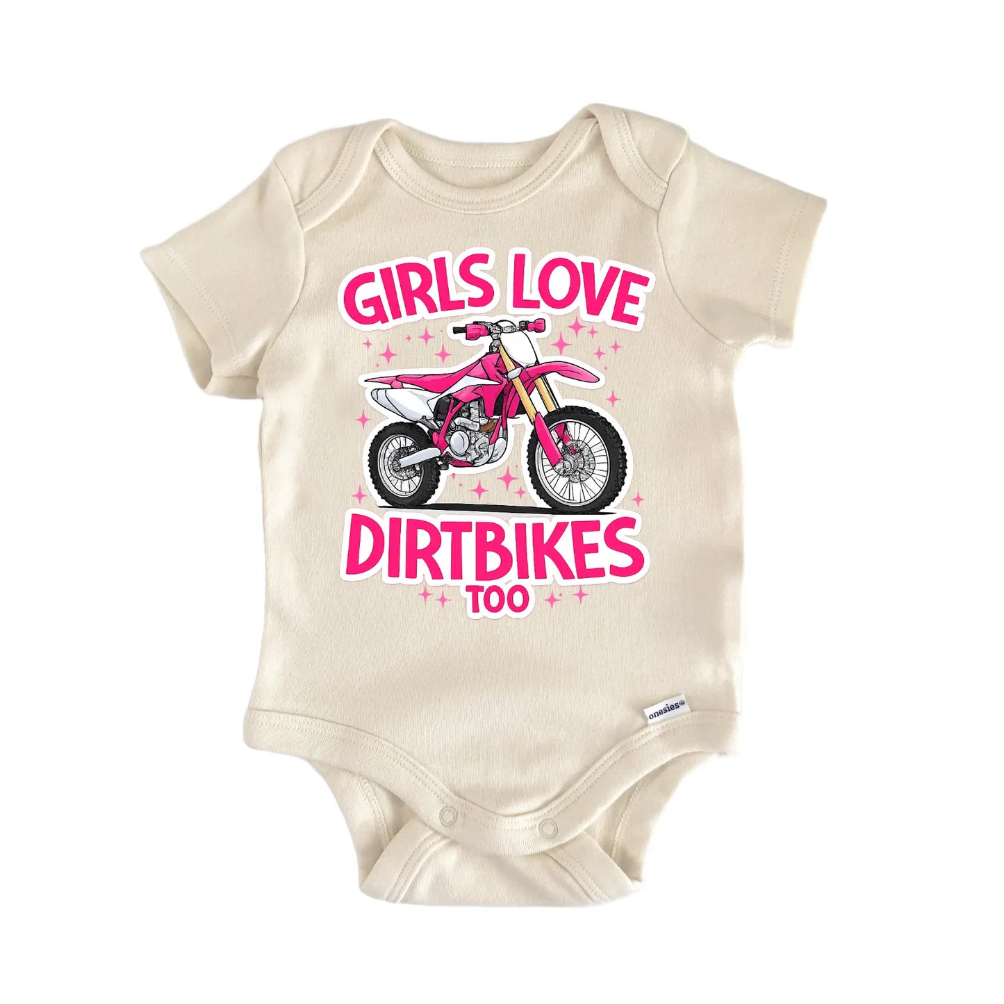 Girl Dirt Bike Infant Gift Baby Bodysuit