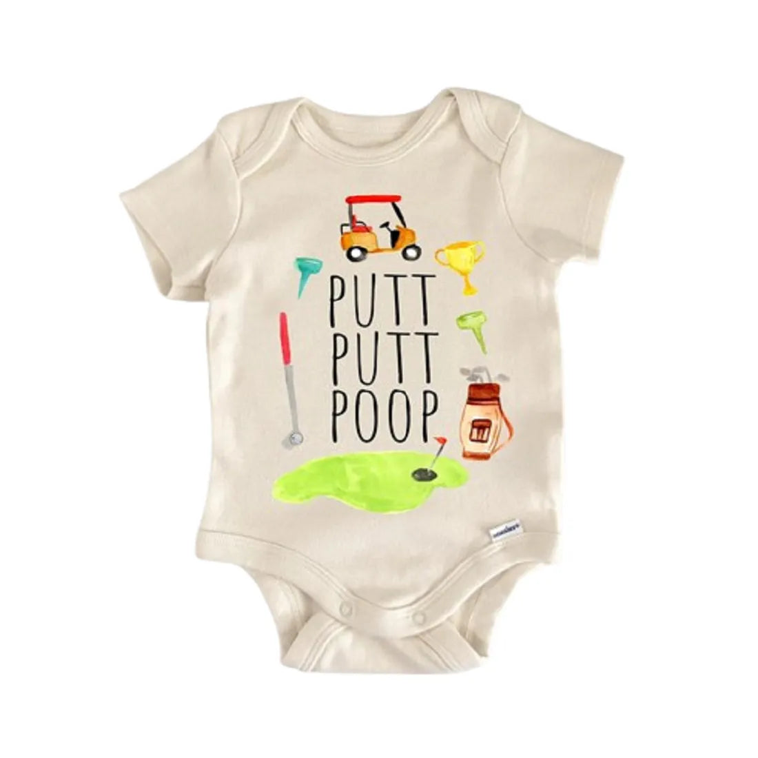 Golf Golfer Sports Newborn Baby Onesie® Onesie®