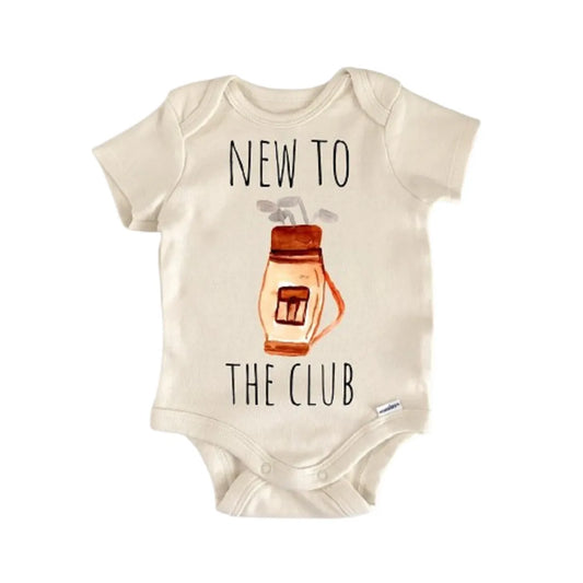 Golf Golfer Sports Newborn Baby Onesie® Onesie®