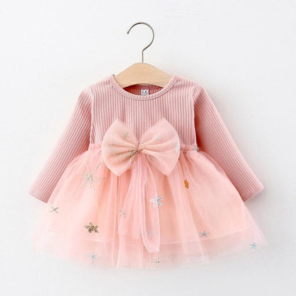 Autumn Baby Girl Princess Clothes Cute Girls Long Sleeve T-shirt Tops Cartoon Giraffe For Baby Girls