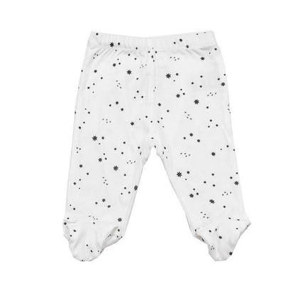 Baby Trousers 0-18 Month Cotton Cute Printed Spring Autumn Unisex Casual Footed Baby Boys Pant Infant Girl Pants Newborn Trouser