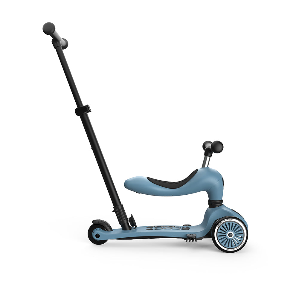 Highwaykick 1 Push and Go Steel
