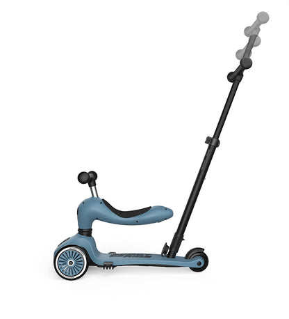 Highwaykick 1 Push and Go Steel