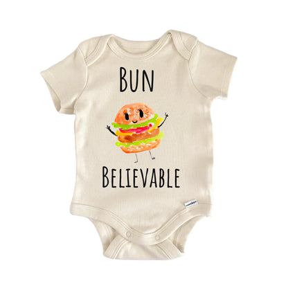 Hamburger Burger BBQ Grill Baby Gift Baby Bodysuit