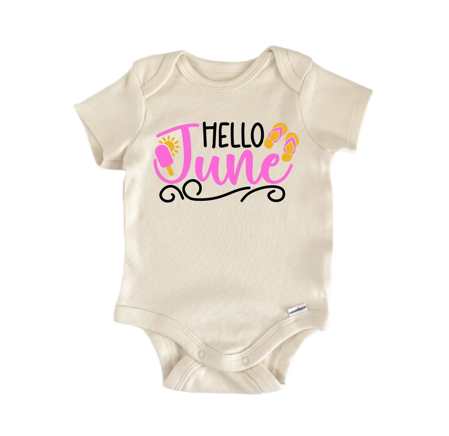 Hello June Newborn Baby Onesie® Onesie®