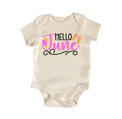 Hello June Newborn Baby Onesie® Onesie®