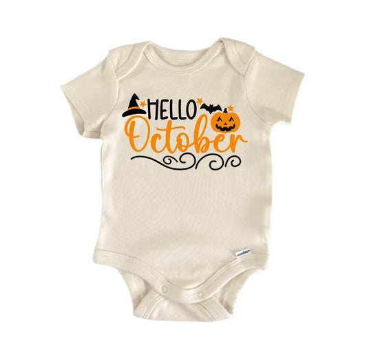 Hello October Newborn Baby Onesie® Onesie®