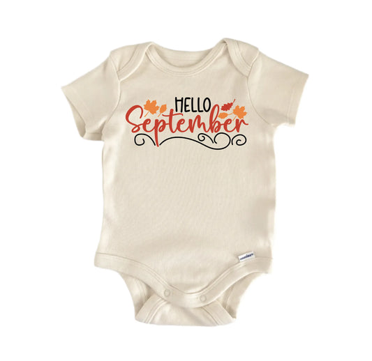 Hello September Newborn Baby Onesie® Onesie®