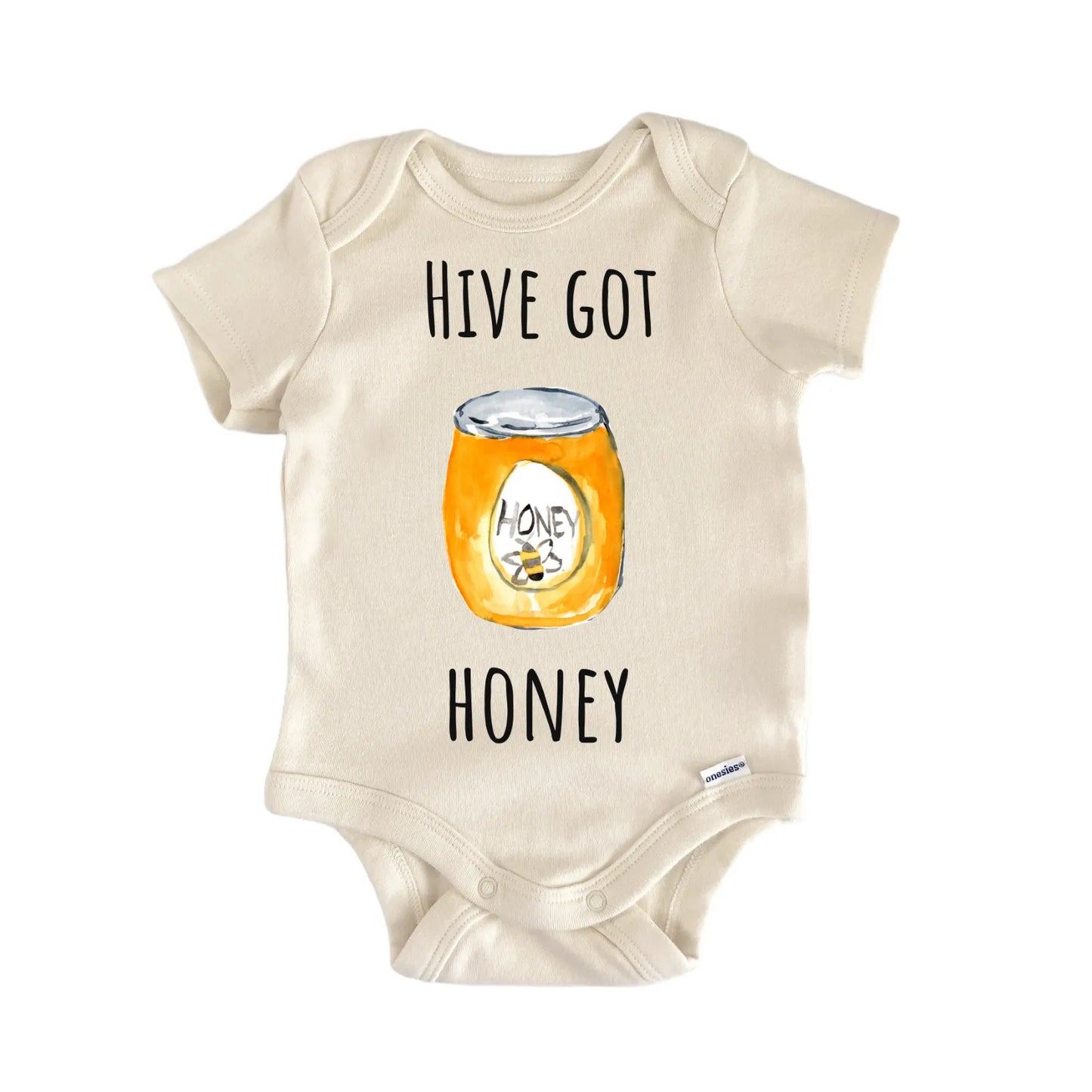 Hive Honey Bee Insect Infant Gift Baby Bodysuit