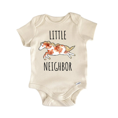 Horse Equestrian Ranch Infant Gift Baby Bodysuit