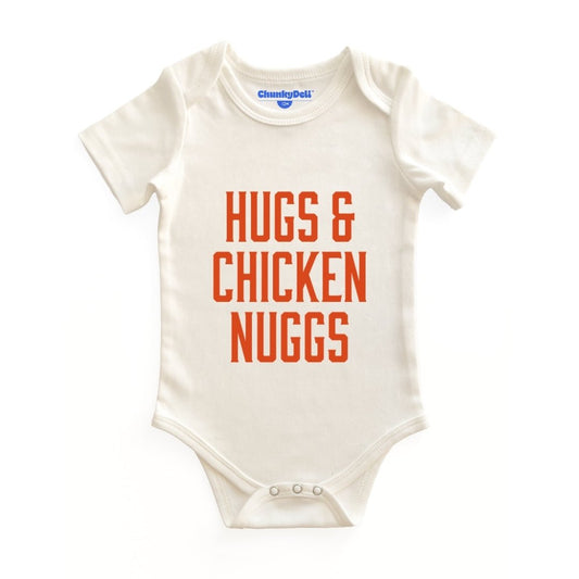 Hugs & Chicken Nuggs Baby Bodysuit