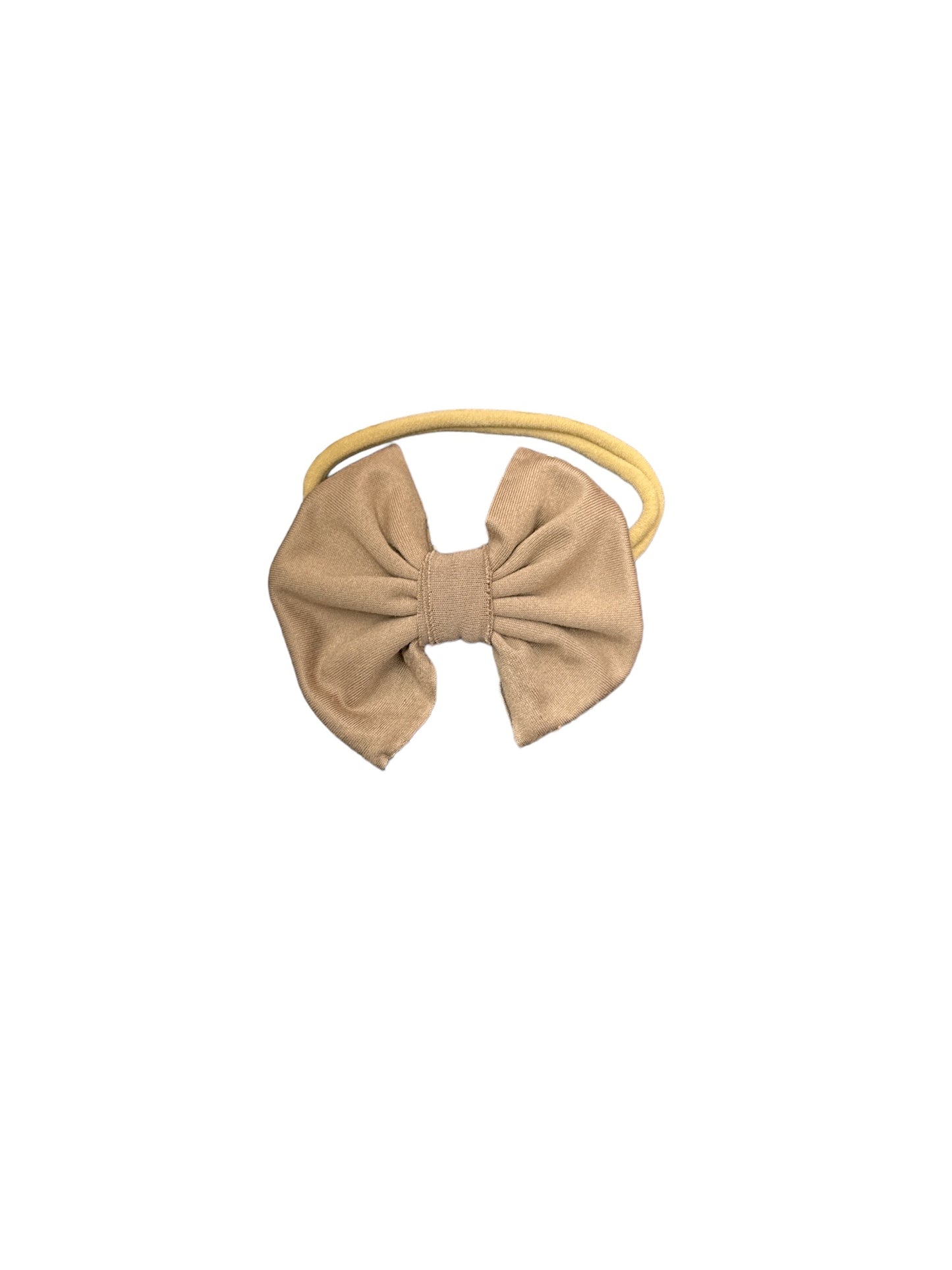 Cocoa Nylon Bow