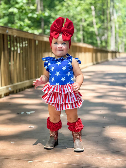 American Honey ruffle romper (FINAL SALE)