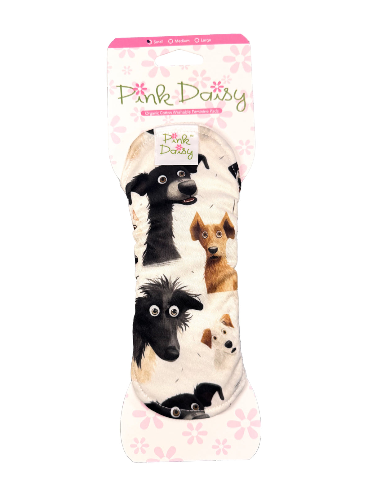 Pink Daisy Organic Cotton Feminine Pads
