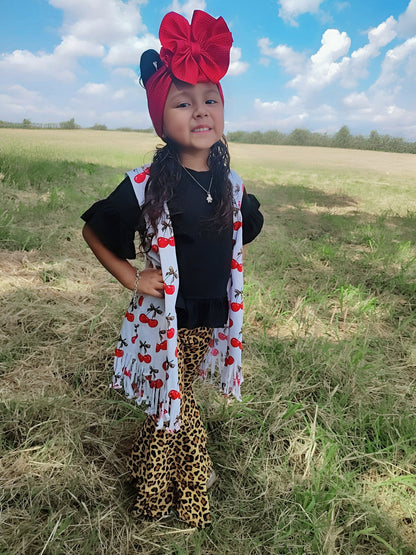 Cherry-licious Fringe Duster (FINAL SALE)