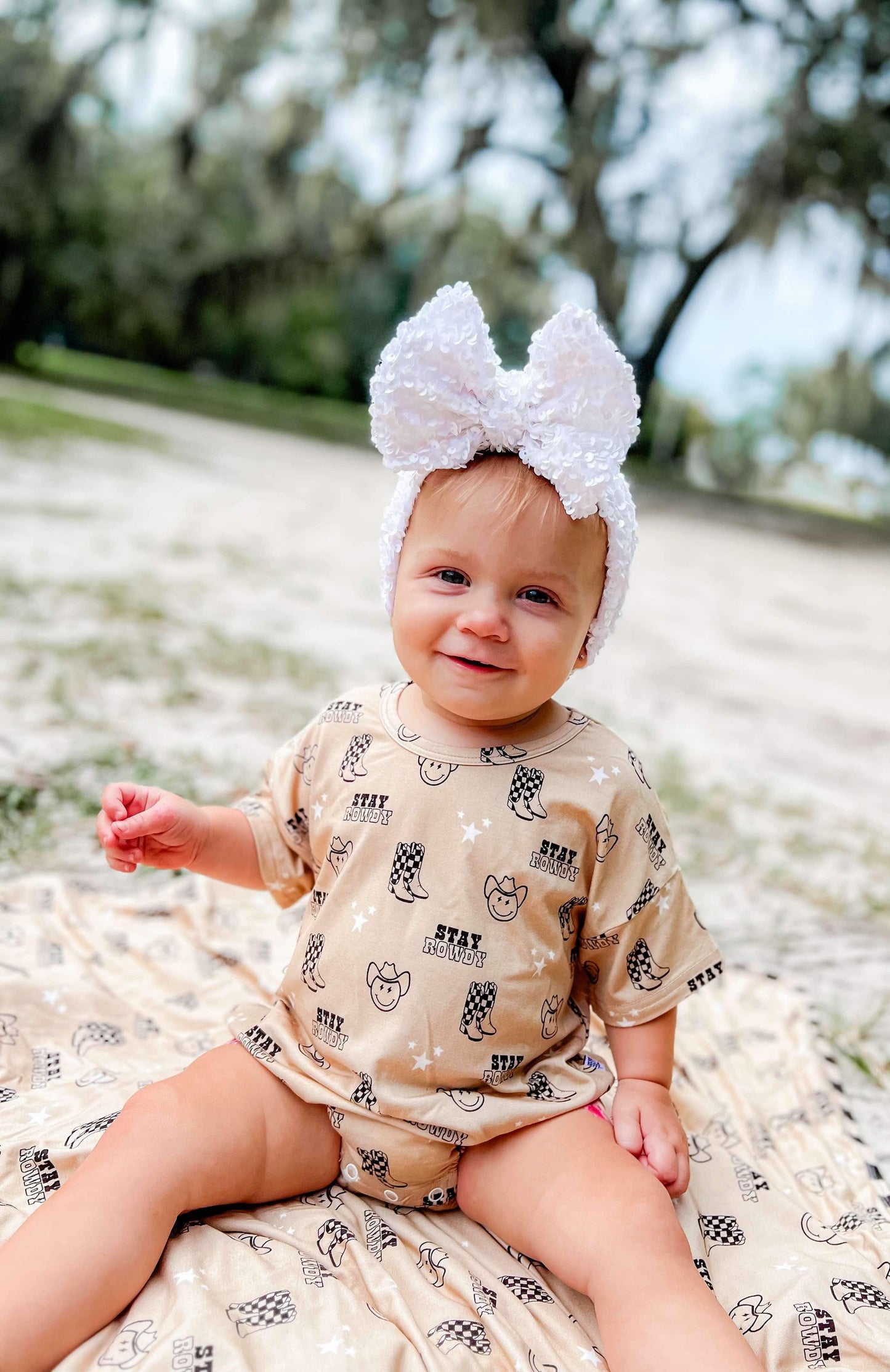 2T Stay Rowdy Oversized Bamboo Romper (FINAL SALE)