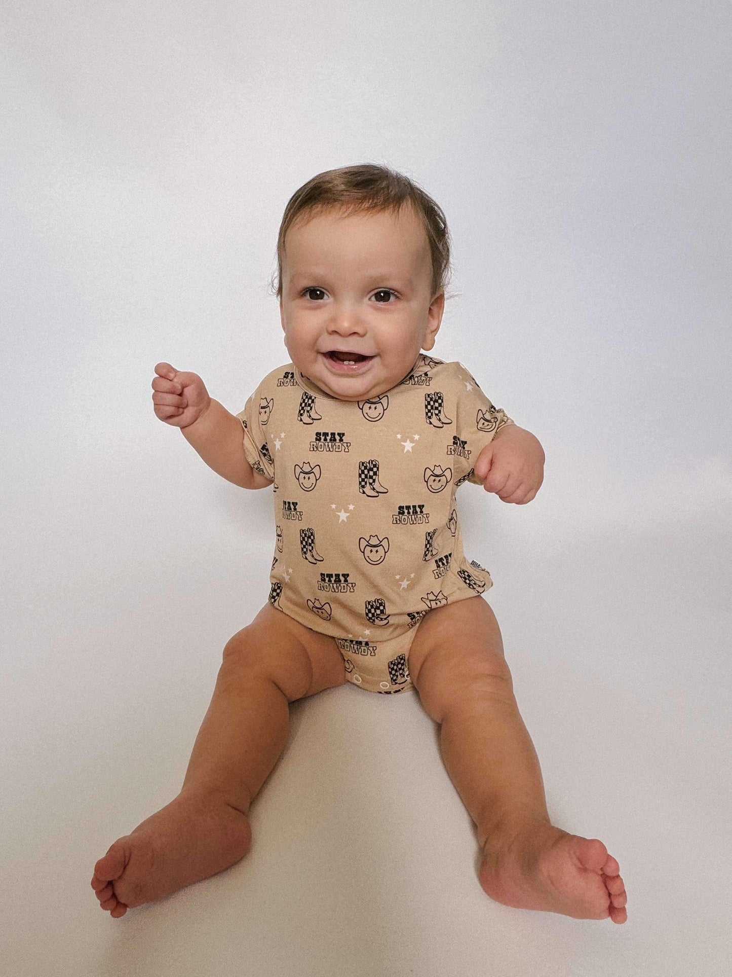 2T Stay Rowdy Oversized Bamboo Romper (FINAL SALE)