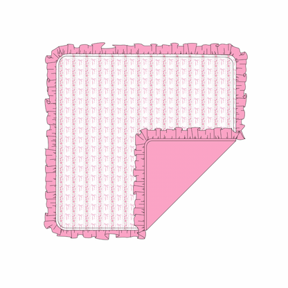 Pretty in Petals: Ruffle Blanket