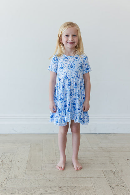 Ever After (ribbed) - Ruffle Dress