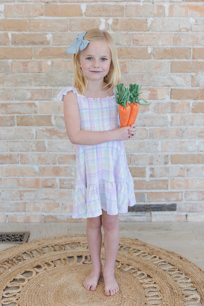 Pastel Prep - Smocked Dress